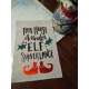 Christmas Burlap Hanging Flag Sign