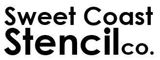 Sweet Coast Stencil
