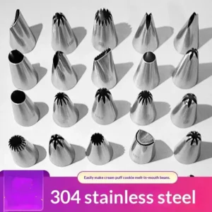 Stainless Steel Icing Piping Tips